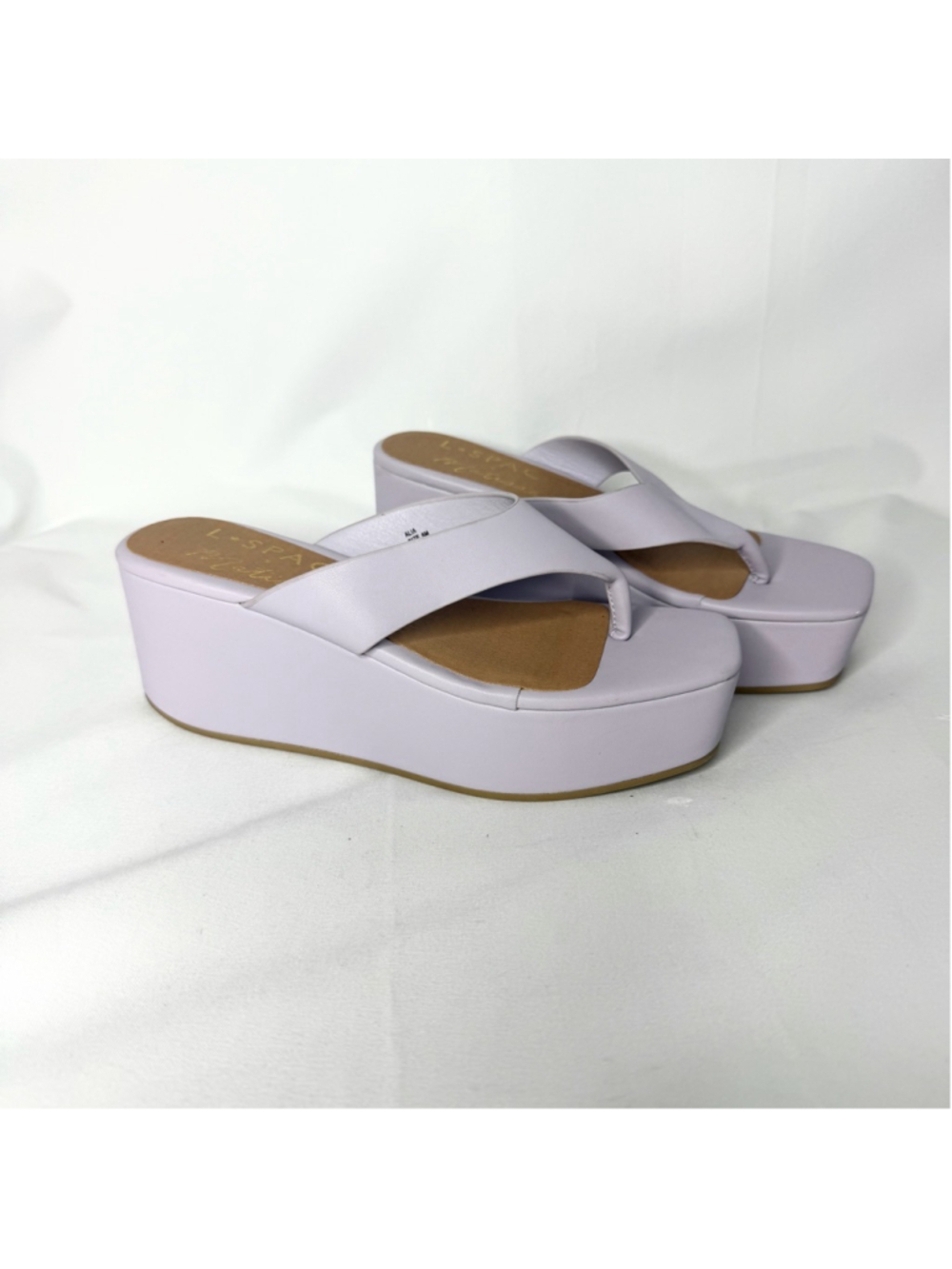 Women's L*Space x Matisse Lavender Platform Sandals Size 6